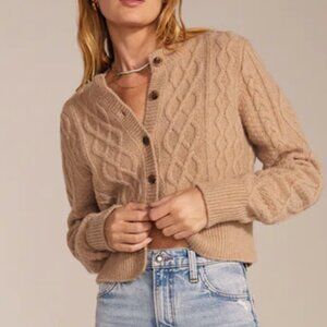 Favorite Daughter - THE ELEANOR CARDIGAN in Tawny Birch - Small